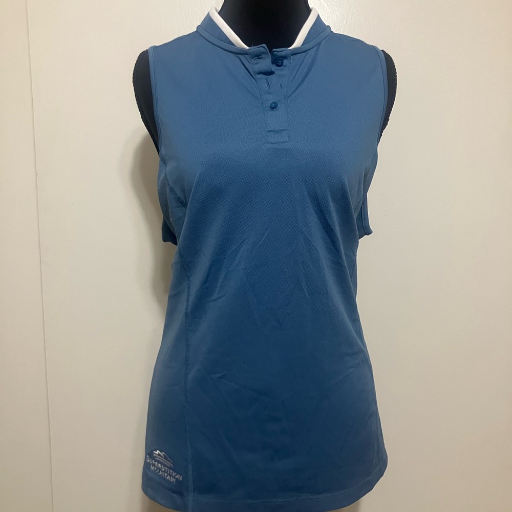 Puma Women's Blue Tank Top